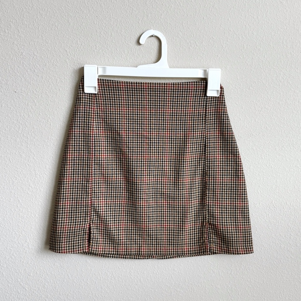 J.Galt Plaid Mini Skirt